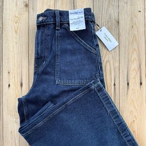 Calvin Klein Jeans High Rise Wide Leg Size 8